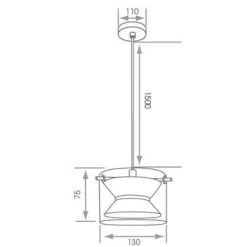 BRESCIA COB LED Pendant Light